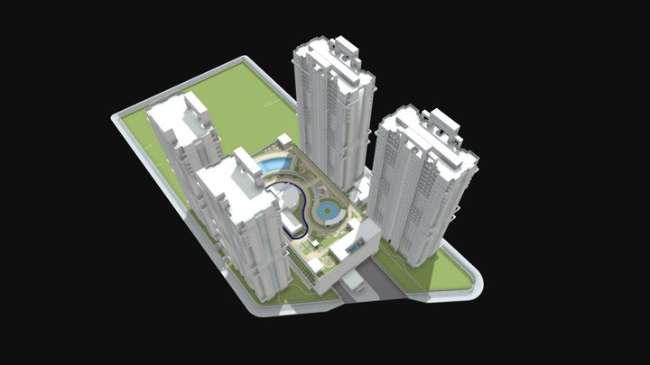 CANARIAS CLUB CONDOMINIO / Megaplataforma 3D Model