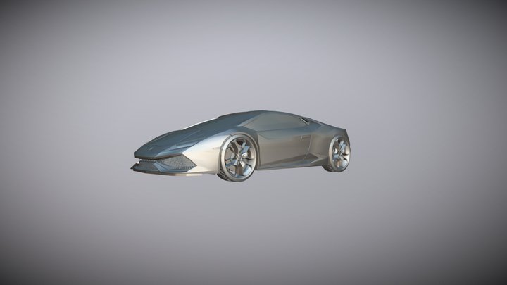Lamborghini Huracan 3D Model 3D Model