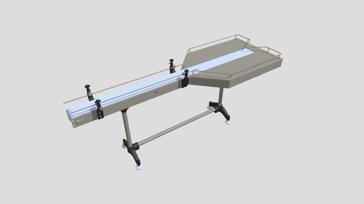 Conveyor with Table 3D Model