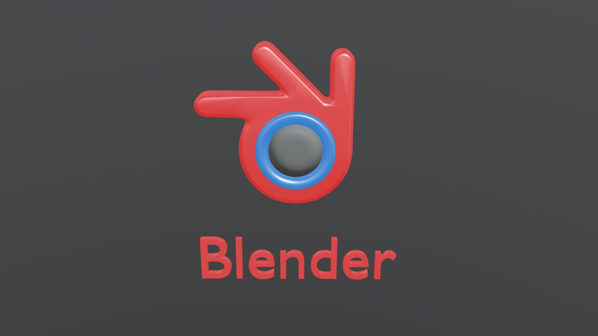 Логотип blender на прозрачном фоне