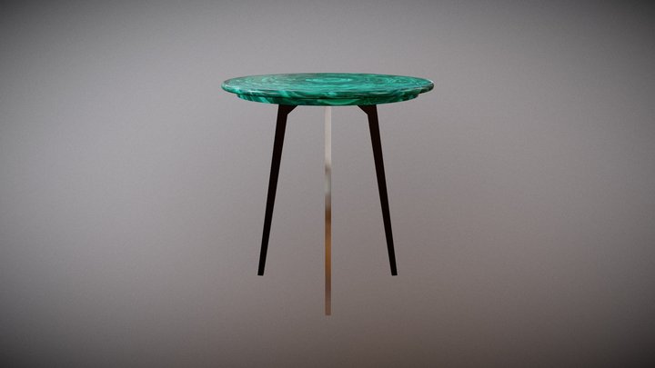 Bar table 3D Model