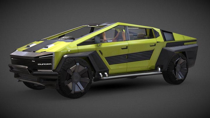 Cybertruck edgerunner edition 3D Model