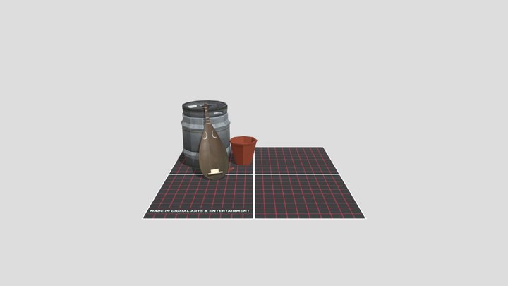 DAE 5 Finished props - tokyo 3D Model