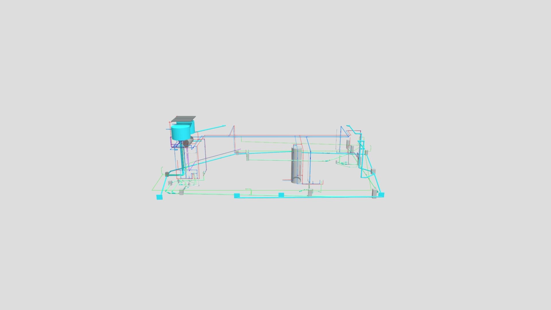 HIDROSSANITÁRIO CMV - 3D model by valdireurico [3c335a9] - Sketchfab