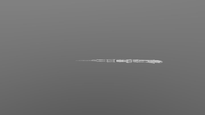 Unfinished Bow 3D Model