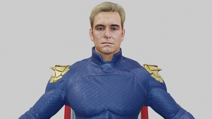 Homelander 3D Model