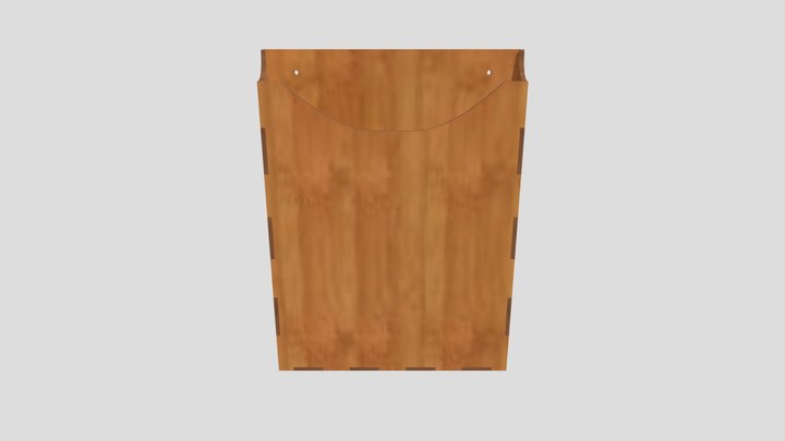 Ящик для документов 3D Model