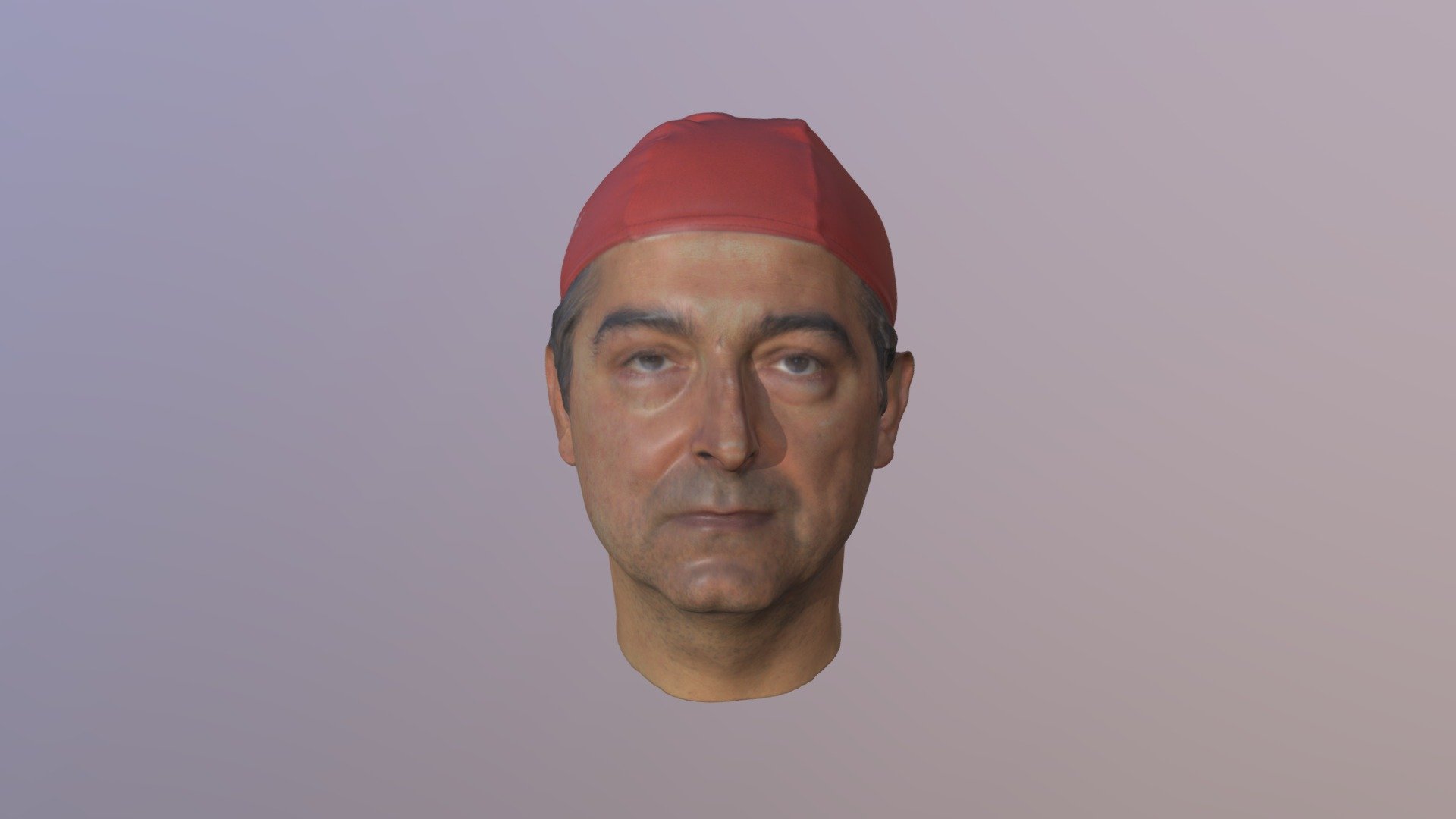 Alias 3D Scan Of Head