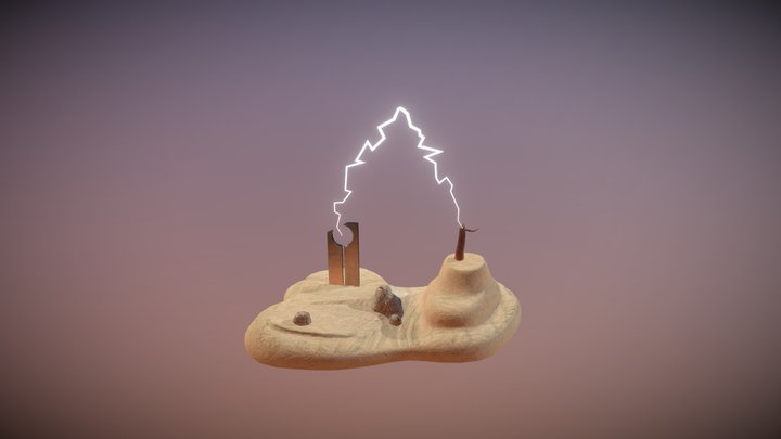 Desert Obelisk - MMST12019 3D Model