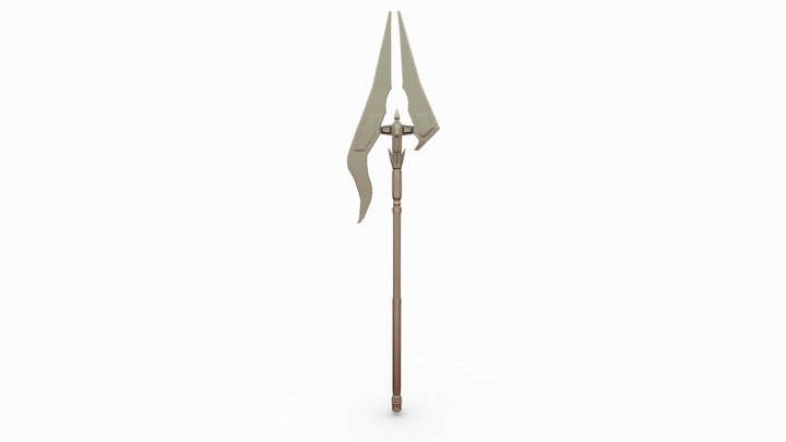 Halberd Weapon CT4012-2020 3D Model