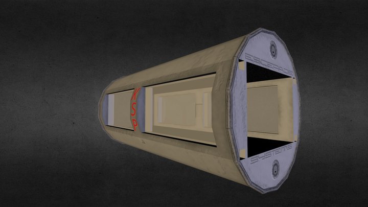 Escepadie_mk1 Tunnel 3D Model