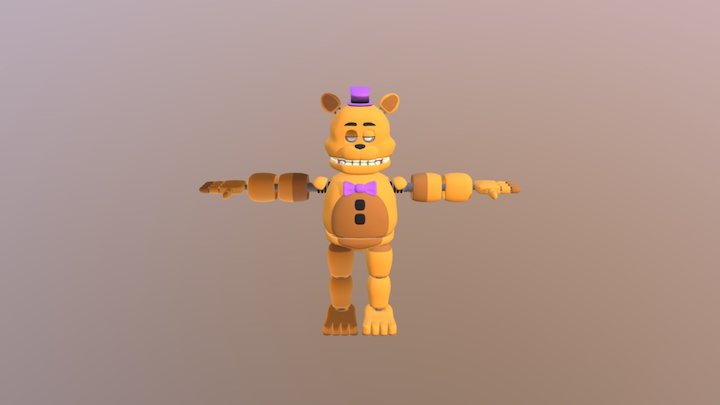 Fredbear 3D Model