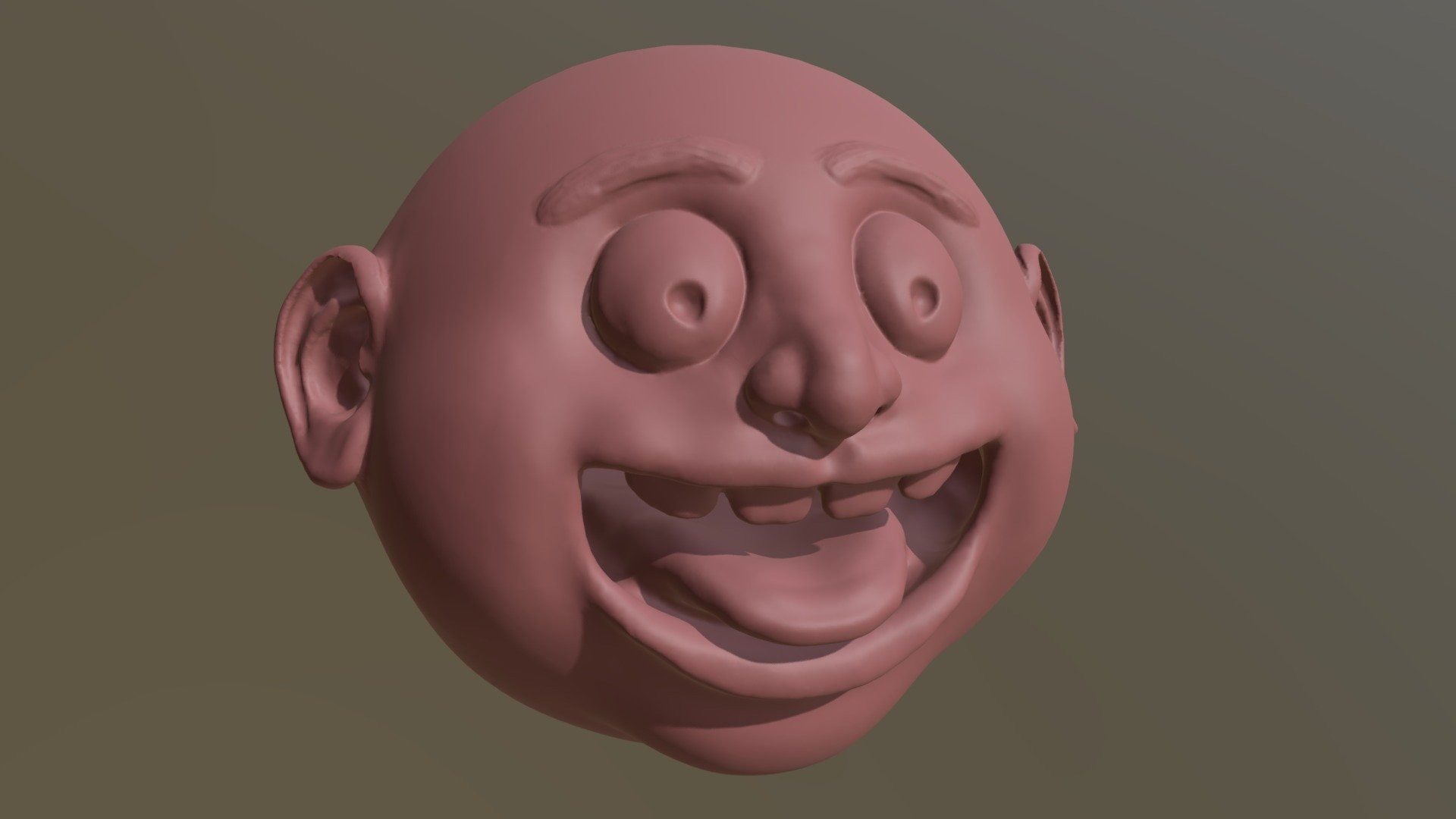 Top kafa - Ball head - 3D model by C. Kemal Eksen (@Kemaleksen ...