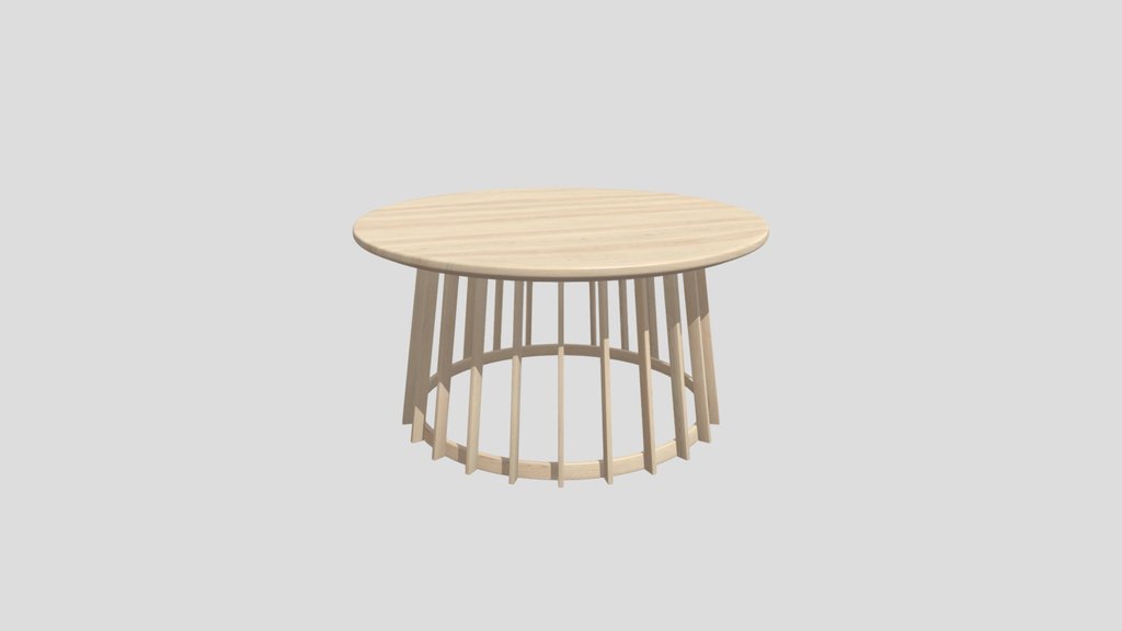 Coffee Table Wooden Circular
