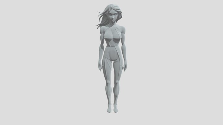 Crimson Blaze 3D Model