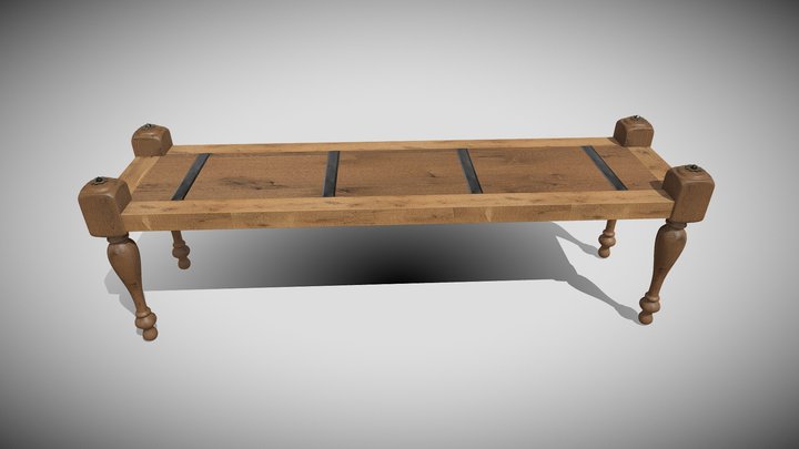 Table Seater 3D Model