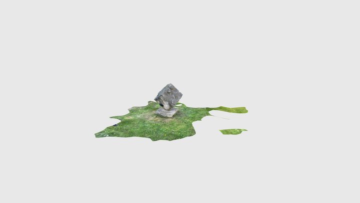 Dice statue 3D Model