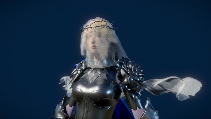 Character Creation Exam - The Knight 3D Model