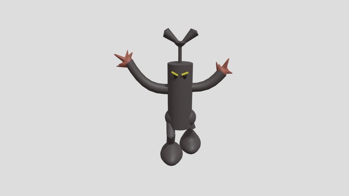 Exnman Parcial Pokemon 3D Model