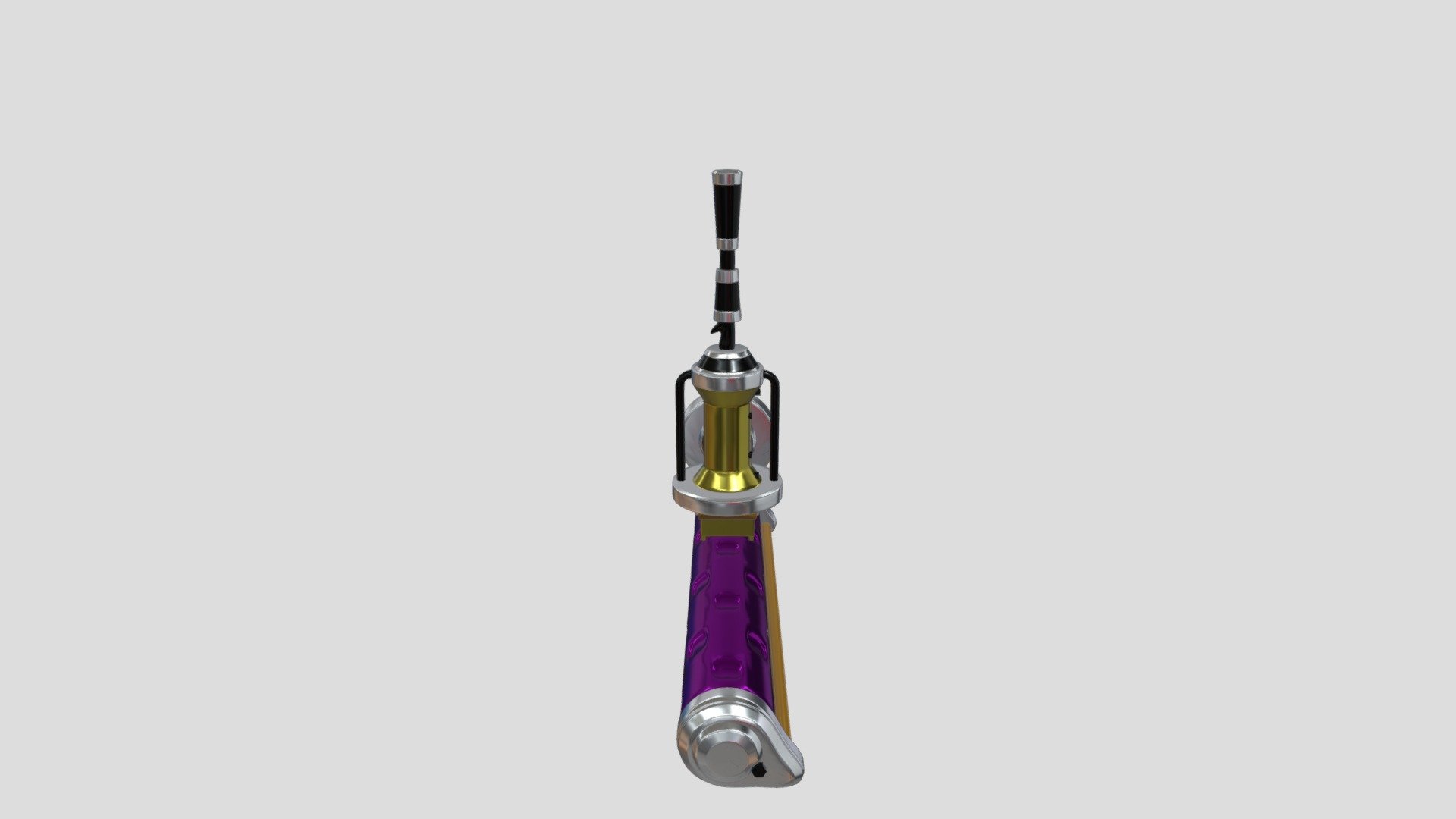 Splatoon 2 Dynamo Roller — Sketchfab embed 3D viewer