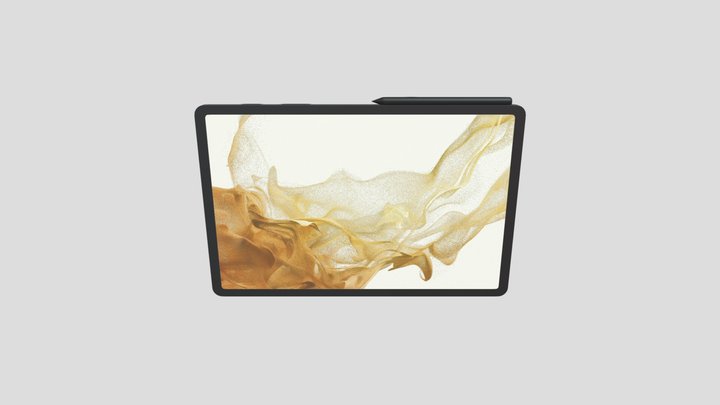 Galaxy Tab S8 128GB 3D Model