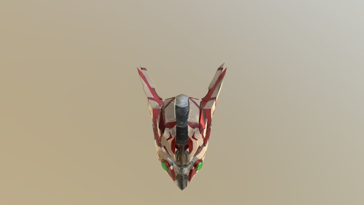 War Helmet Design 3D Model