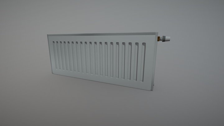 Heater (asset ready for import) 3D Model