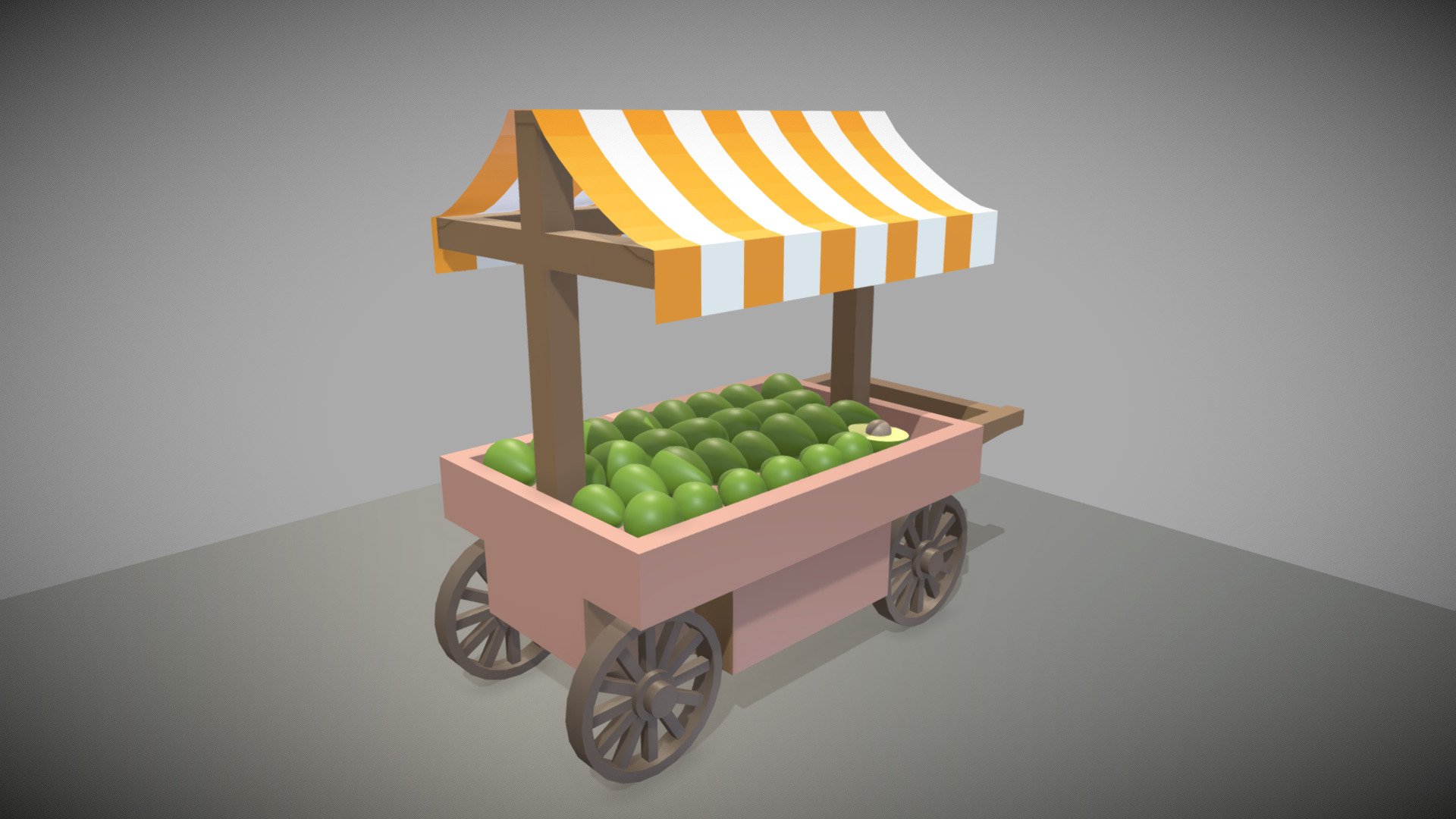 carrito de vegetales