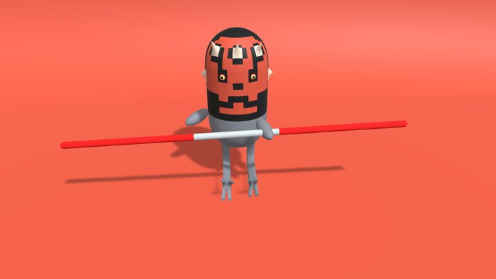 3D Little Simple Maul 3D Model