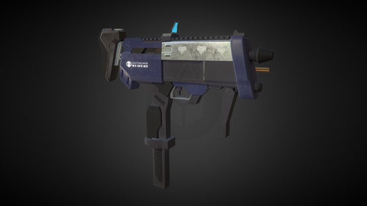 Sombra's Gun 3D Model