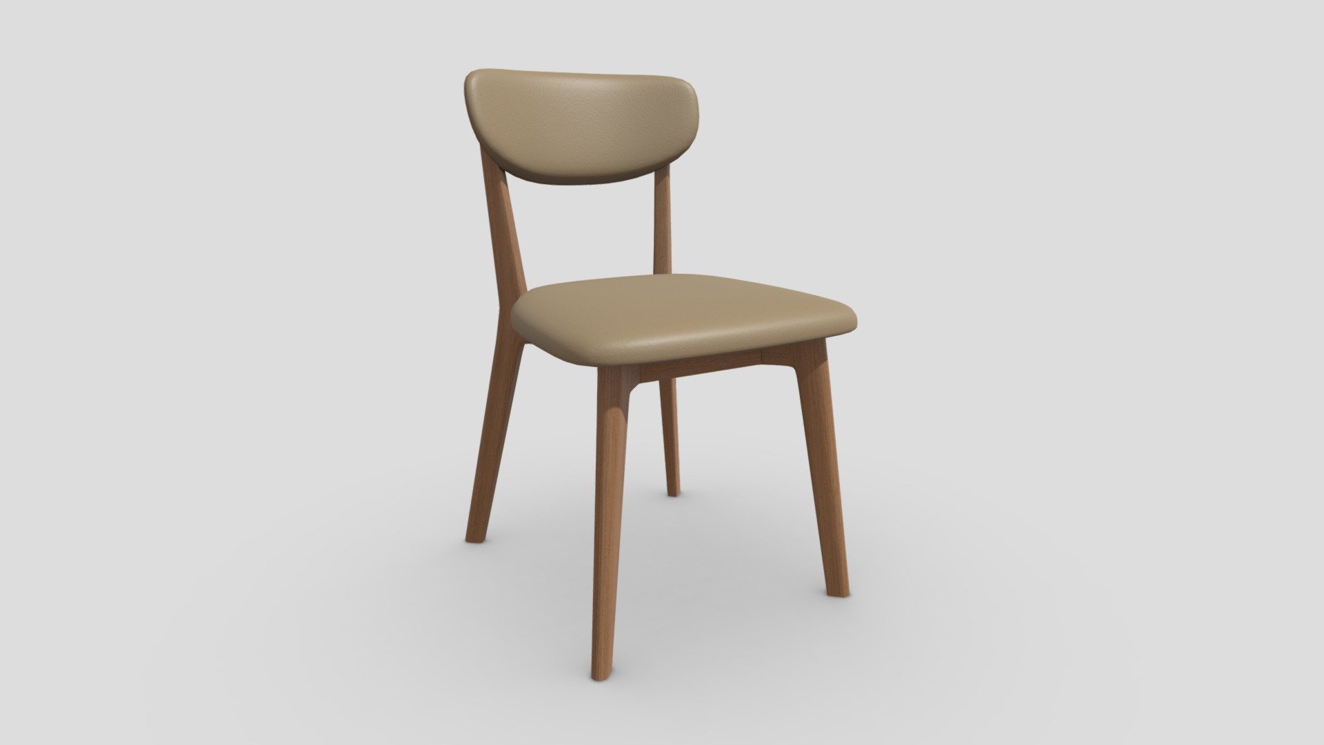 Hanssem Mall Pick Cielo Hems W01 Dining Chair — Sketchfab embed 3D viewer