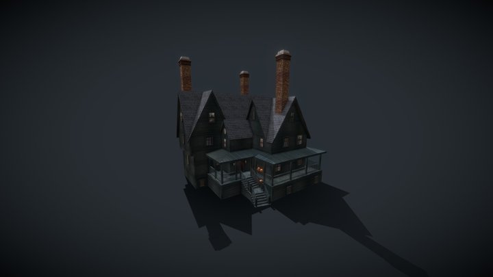 Sabrina Spellman House 3D Model