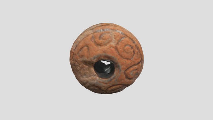 Malacate / Spindle Whorl 3D Model