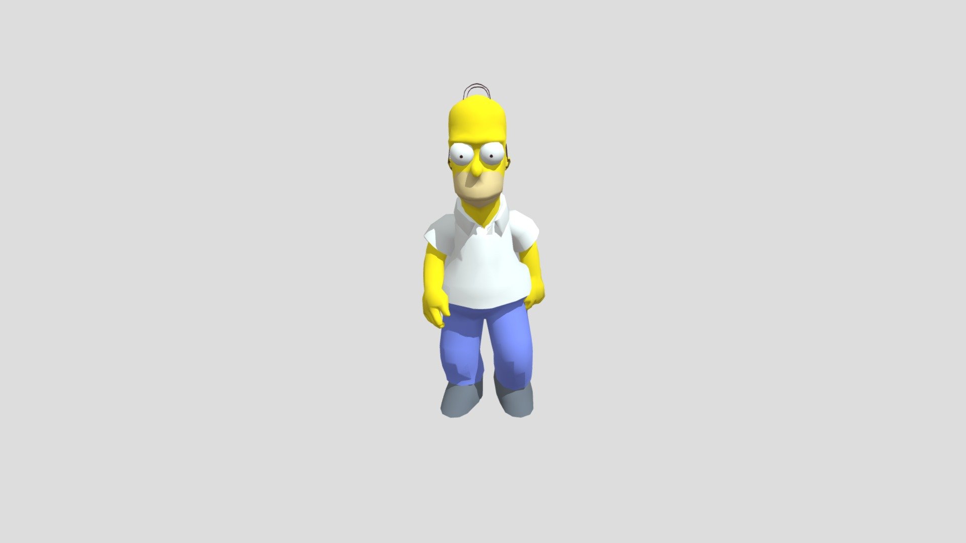 mixamo-homer walking