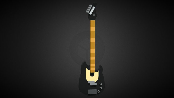Electric Bass – Modello 3D gratuito STL