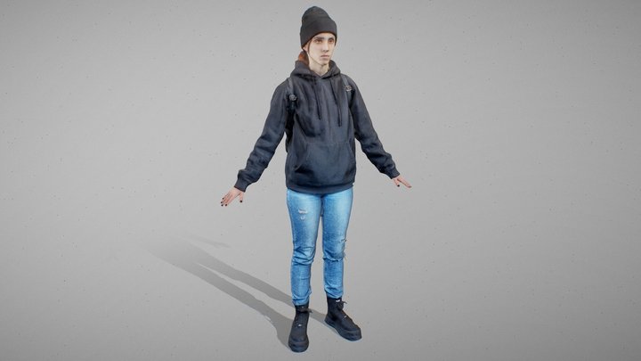 Rita Photogrammetry 3D Model