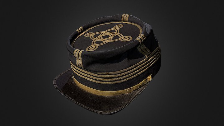 Képi militaire – Modello 3D gratuito STL