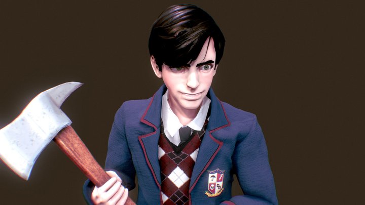 The Umbrella Academy - Five 3D Model