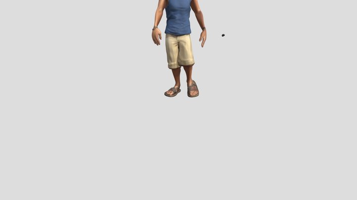 Walking 3D Model