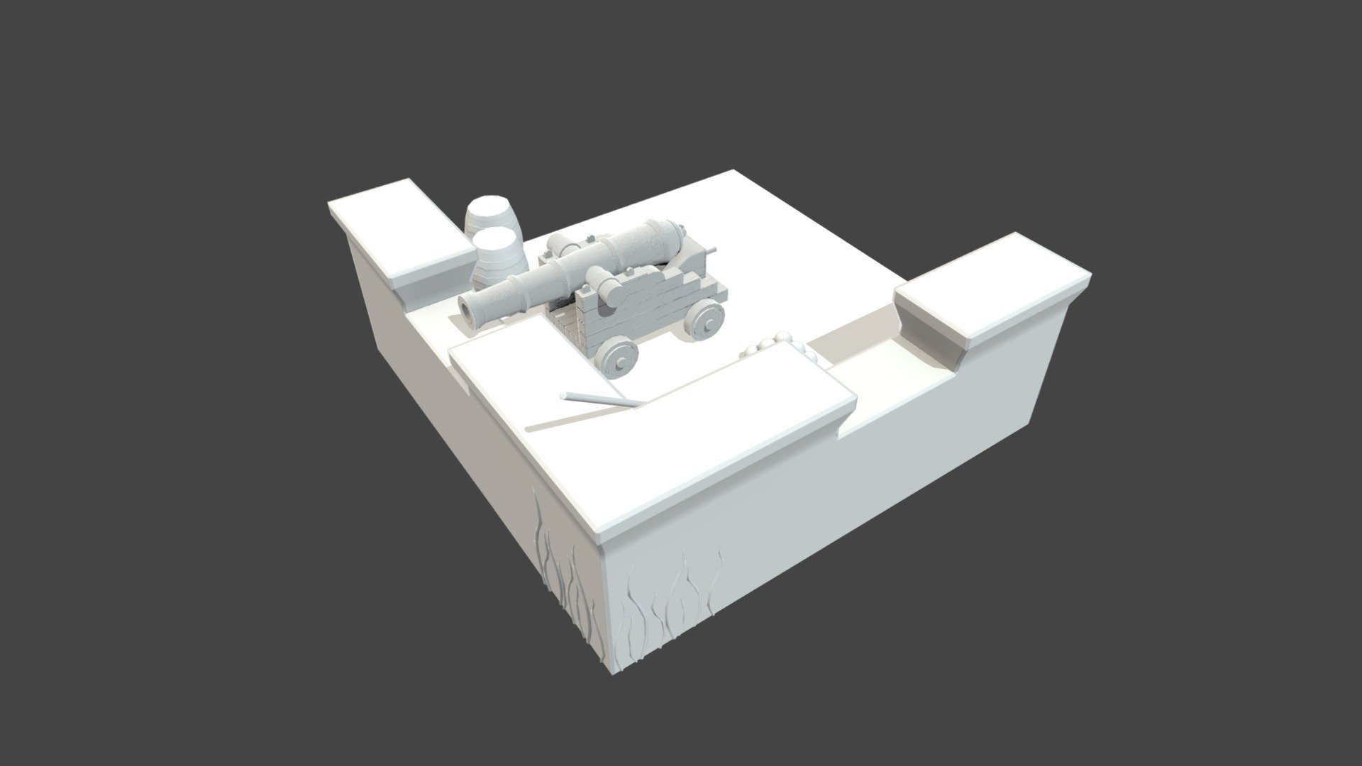 Cannon with Environment Bake