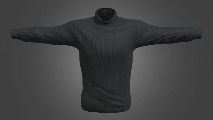 Turtle Neck 3D Model