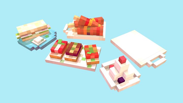 Eligorian Food 3D Model