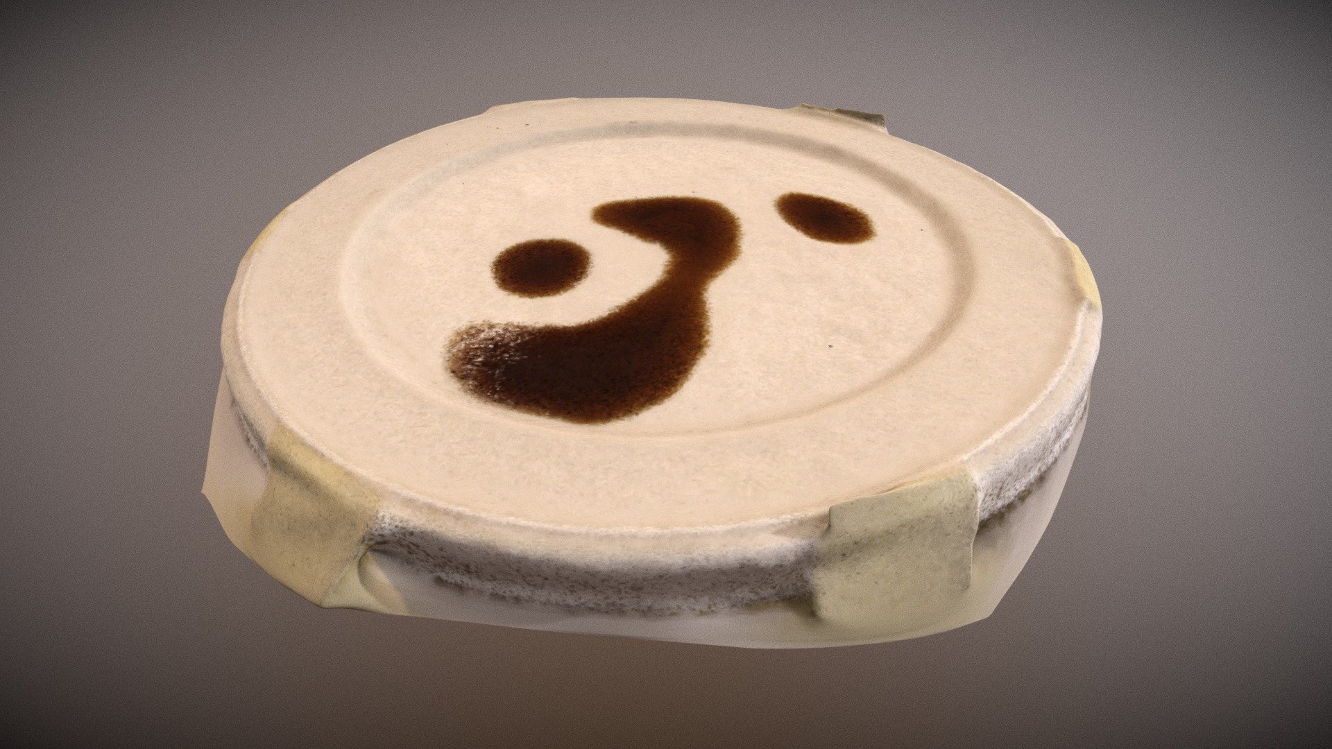 Tapa de plástico con liquido de prueba a escala