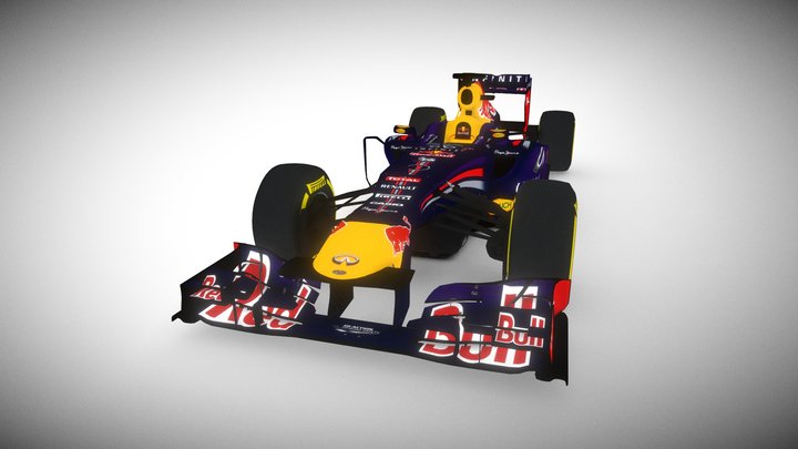 Red Bull RB9 – Free 3D Model STL