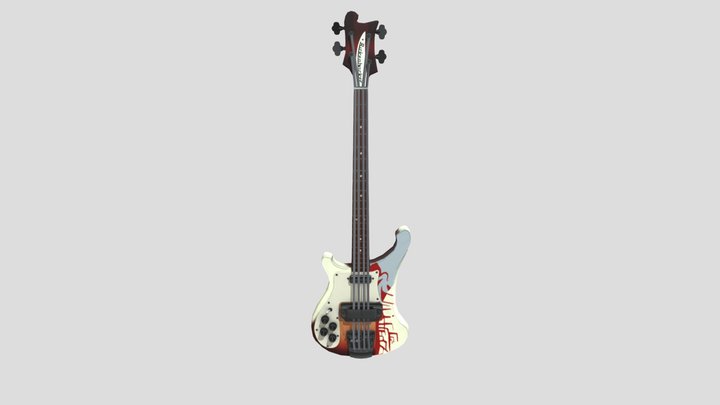 Rickenbacker 4001s Mystery Tour Bass – Modèle 3D gratuit STL