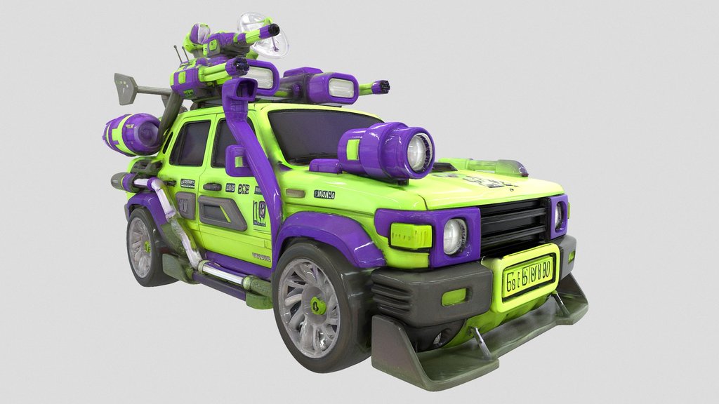 -Off-Road-Racer-✖-['Green_Extendend_Edition']