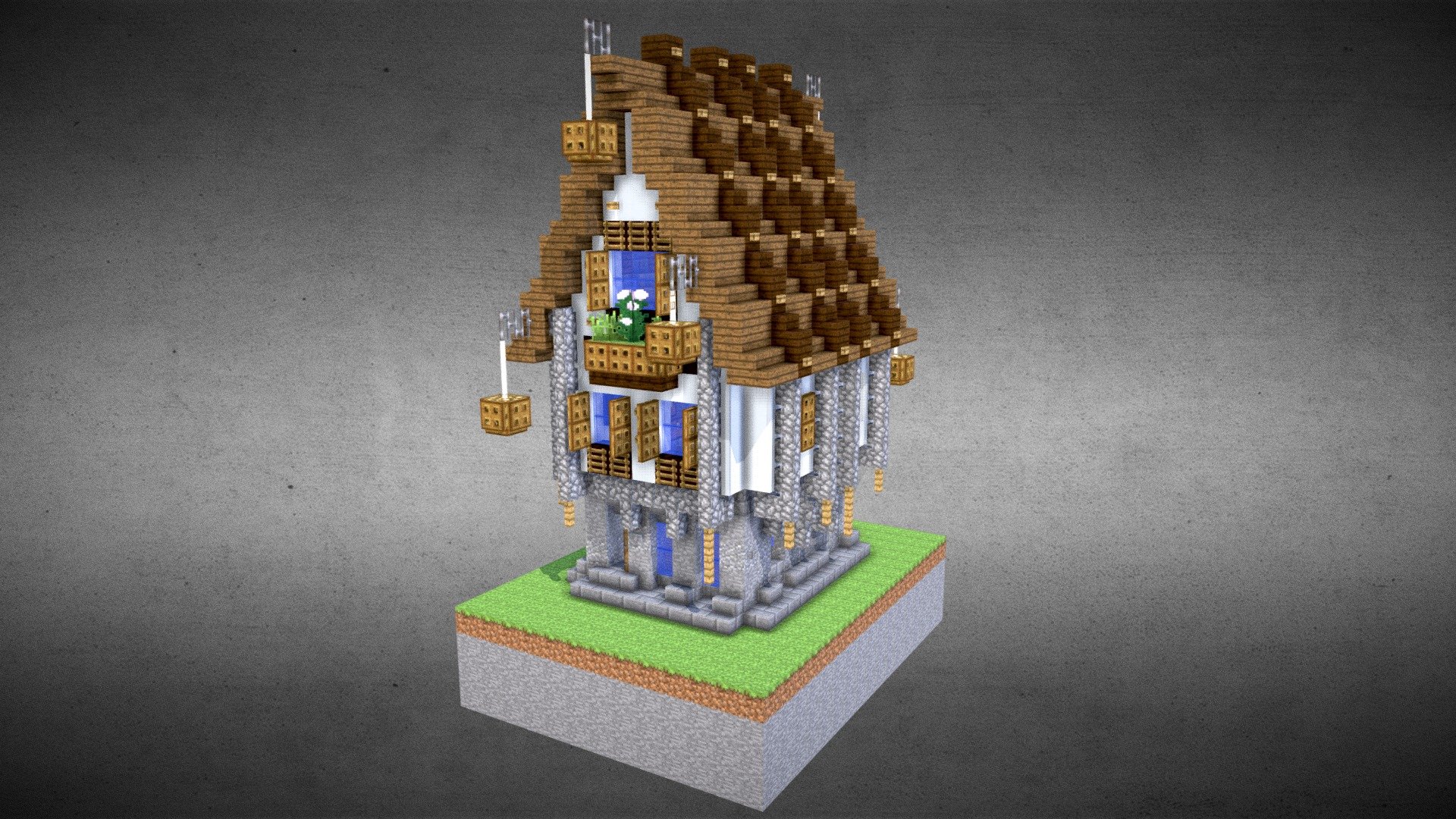 Medieval dock house