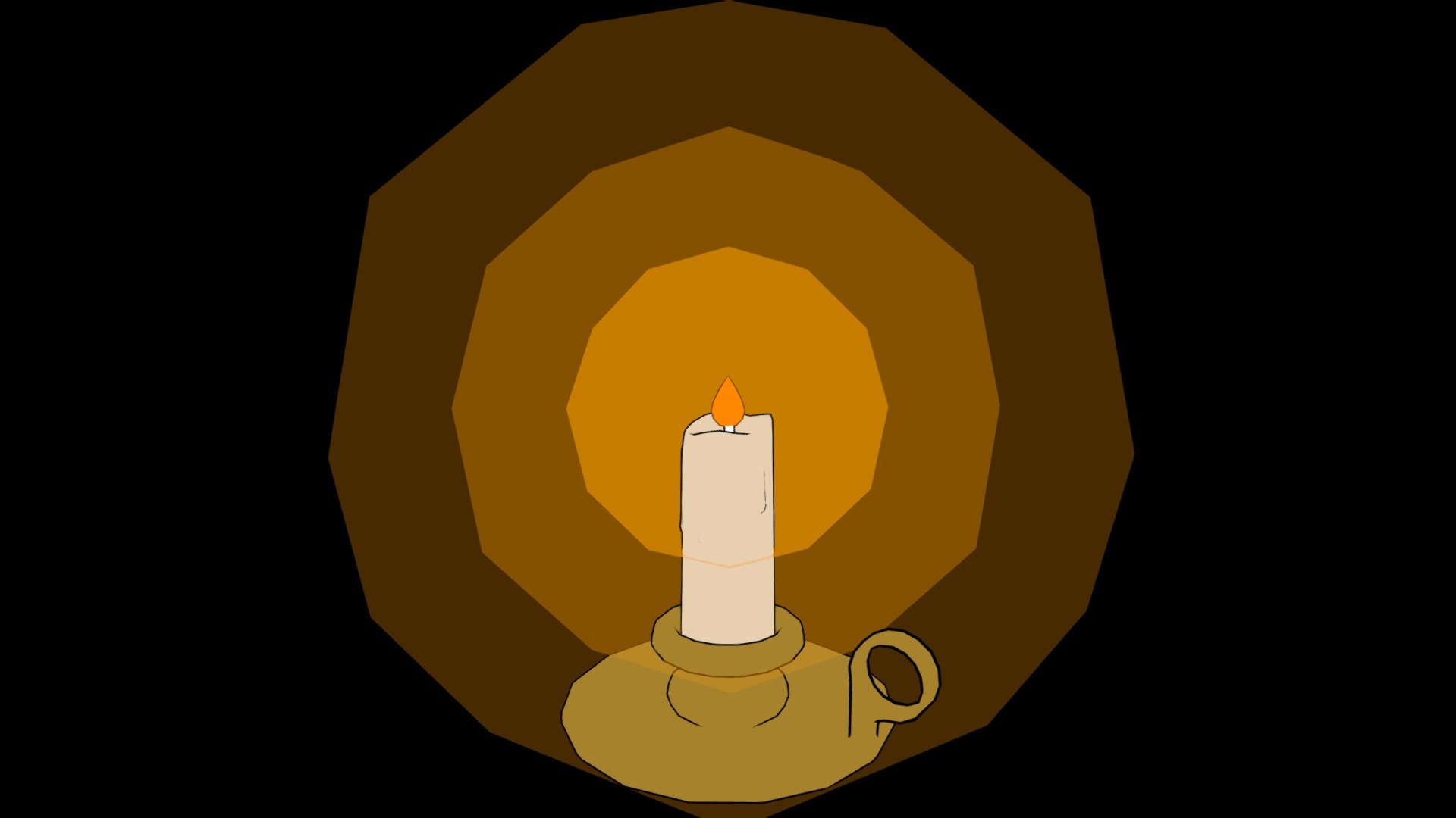 Candle Outlines