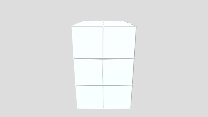 Skull Study: Proportion Box 3D Model