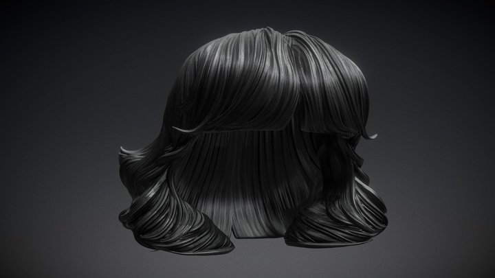 Strange Bob Hair (TF2) – Free 3D Model STL